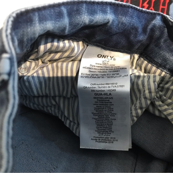 Women’s Only Skinny Jeans- size 30-32 - Picture 2 of 9